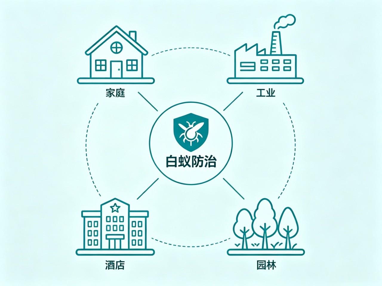 江北区白蚁的防治方法有哪些？科学预防+彻底灭治全攻略